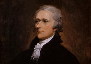 Alexander Hamilton, portrait by John Trumbull